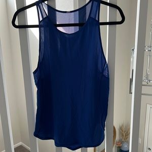Lululemon sculpt tank top - royal blue